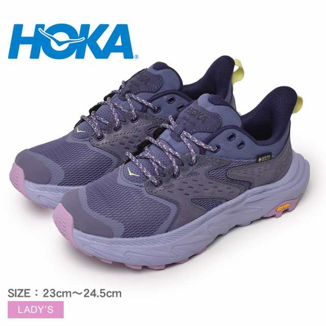 ホカ(HOKA) ハイキングシューズ レディース アナカパ 2 ロー GTX パープル 紫 1142830 靴 スニーカー ブランド シンプル 耐摩耗性 はっ