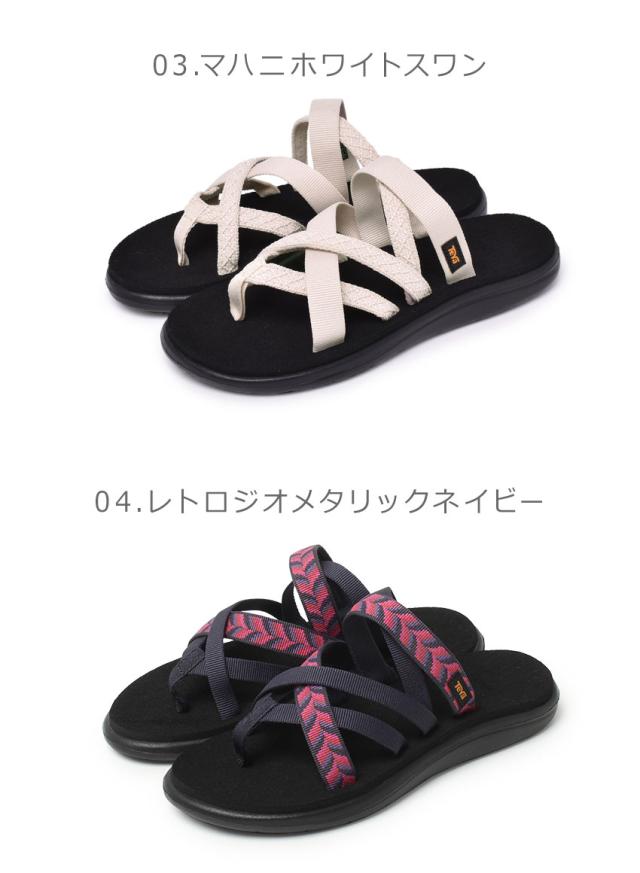 Teva 好ましい スポーツサンダル 黒/赤 AVANTRAIL