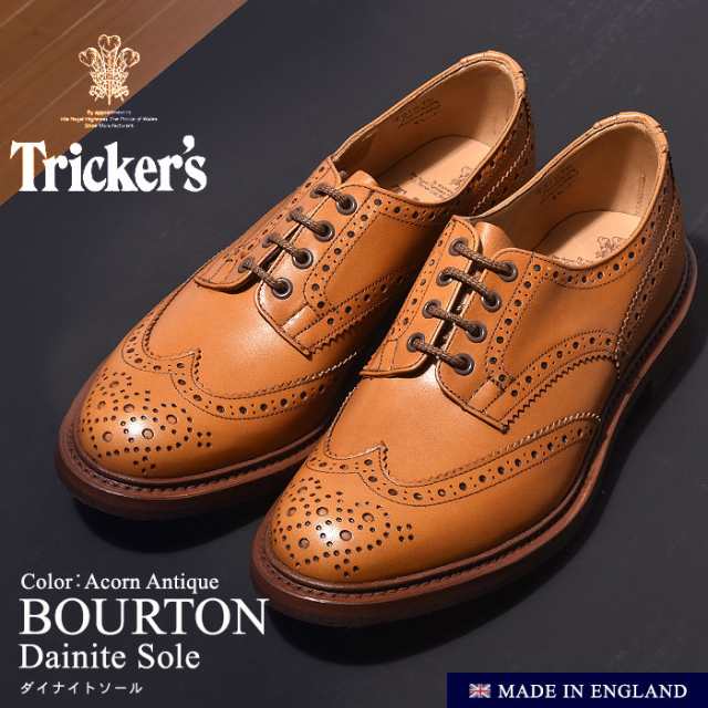 トリッカーズ メンズ ドレスシューズ バートン ダイナイトソール ウィングチップ 紳士 靴 シューズ TRICKER’S BOURTON カジュアル 上品