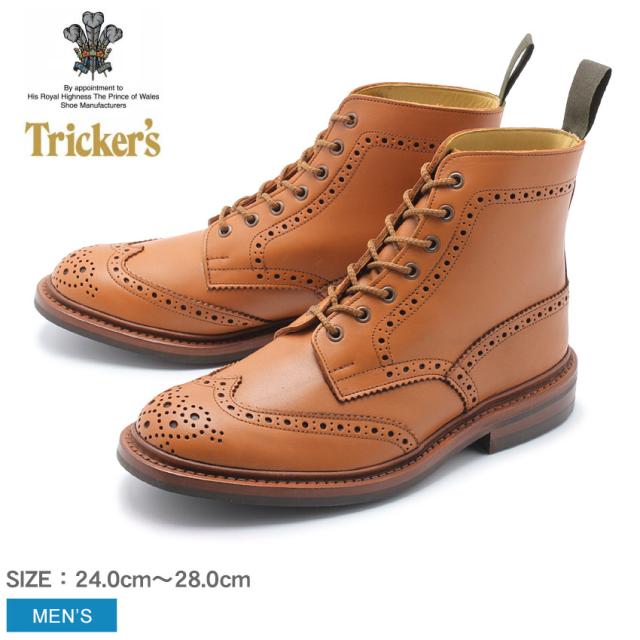 TRICKER’S トリッカーズ ブーツ ストウ STOW 5634／57 メンズ カントリーブーツ ブローグブーツの通販は 37,505円