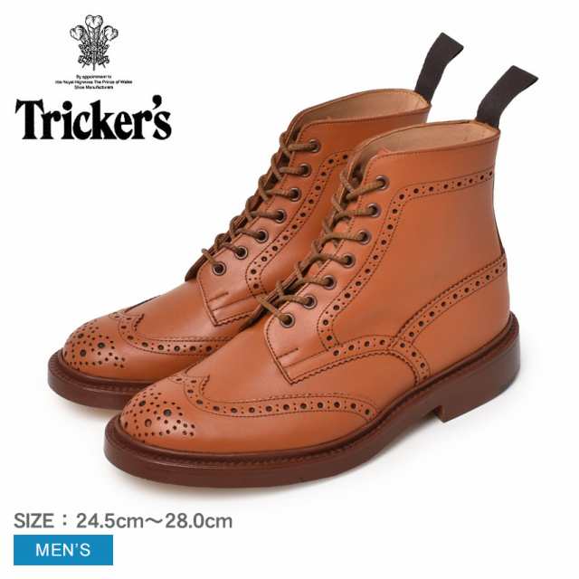 トリッカーズ ブーツ メンズ ストウ ブラウン 茶 TRICKER'S 5634 靴 ...