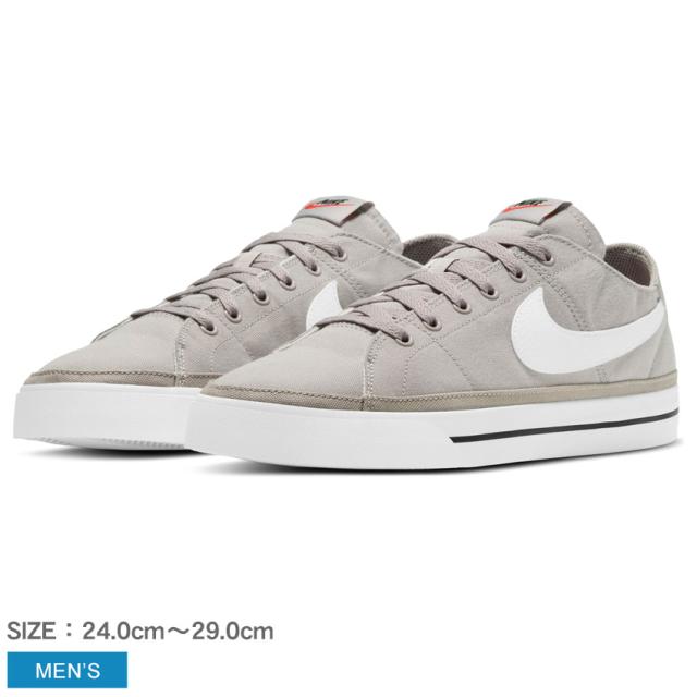ナイキ スニーカー メンズ コート レガシー キャンバス グレー Nike Cw6539 シューズ キャンバススニーカー ブランド ローカット カジュの通販はau Pay マーケット Z Craft