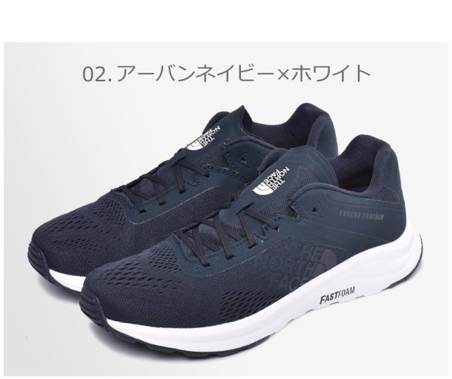 ノースフェイス スニーカー メンズ ランニングシューズ イヴォルブ トレイナー 靴 シューズ 黒the North Face Nfの通販はau Pay マーケット Z Craft
