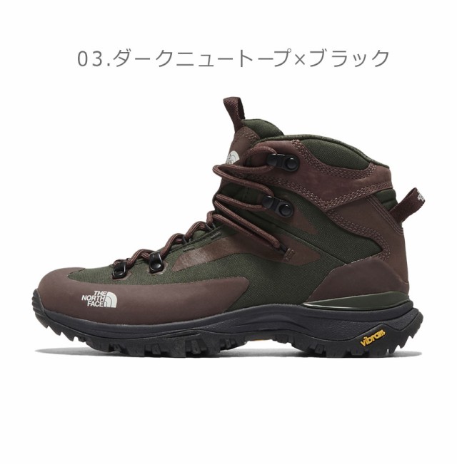 ザ・ノース・フェイス トレッキングシューズ レディース クレストン ハイク ミッド ウォータープルーフ ブラック 黒 グレー THE NORTH FACE NFW52321 靴 スニーカー トレッキング 防水 シューズ 登山 アウトドア キャンプ ハイキングの通販は