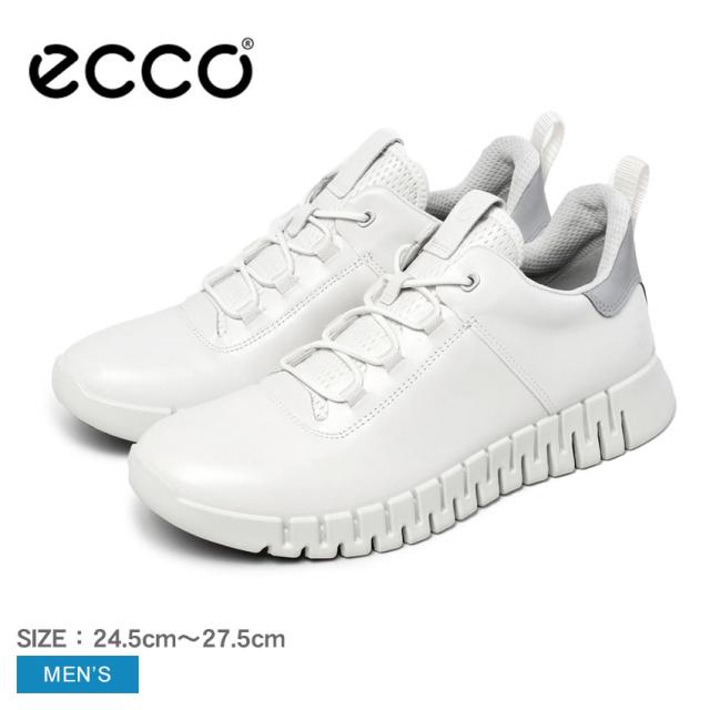 エコー スニーカー メンズ GRUUV ホワイト 白 ECCO 525204 靴 エコー スニーカー メンズ GRUUV ホワイト 白 ECCO 525204 靴