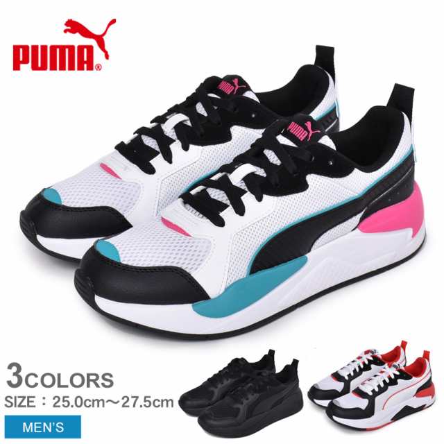 プーマ スニーカー メンズ エックスレイ ブラック 黒 Puma 靴 シューズ 通勤 通学 おしゃれ レトロ カジュアル タウンユース ローの通販はau Pay マーケット Z Craft