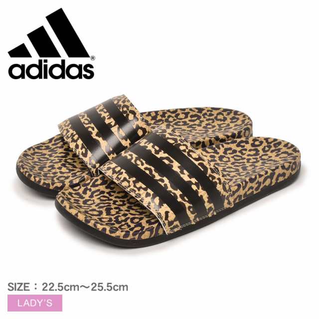 夏新作 アディダス サンダル レディース Adilette Cf W ベージュ レオパード ヒョウ柄 Adidas Fz4876 シャワサン シャワーサンダル ベナの通販はau Pay マーケット Z Craft