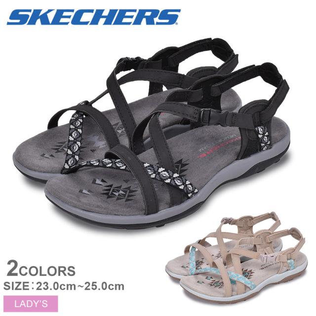 スケッチャーズ サンダル レディース レゲエ スリム ヴァケイ ブラック 黒 ブラウン グレー Skechers 靴 シューズ ブランド フラッの通販はau Pay マーケット Z Craft