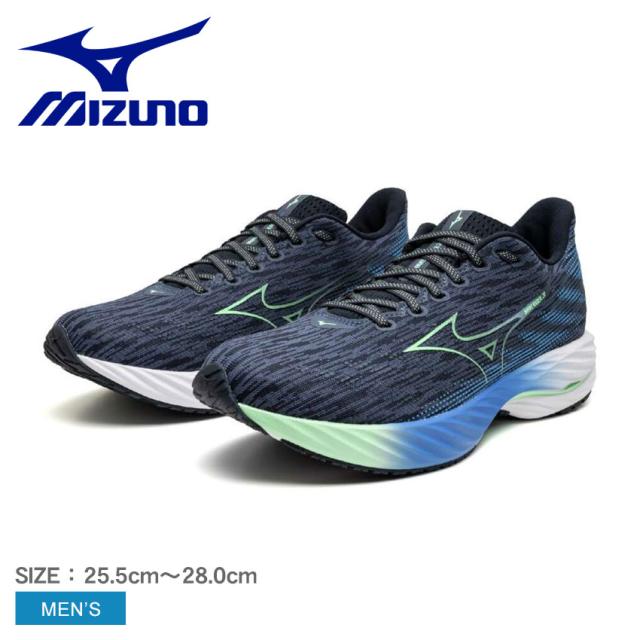 ミズノ ランニングシューズ 28.0 ミズノ MIZUNO ウエーブライダー28 SW J1GC240404 メンズ ランニング