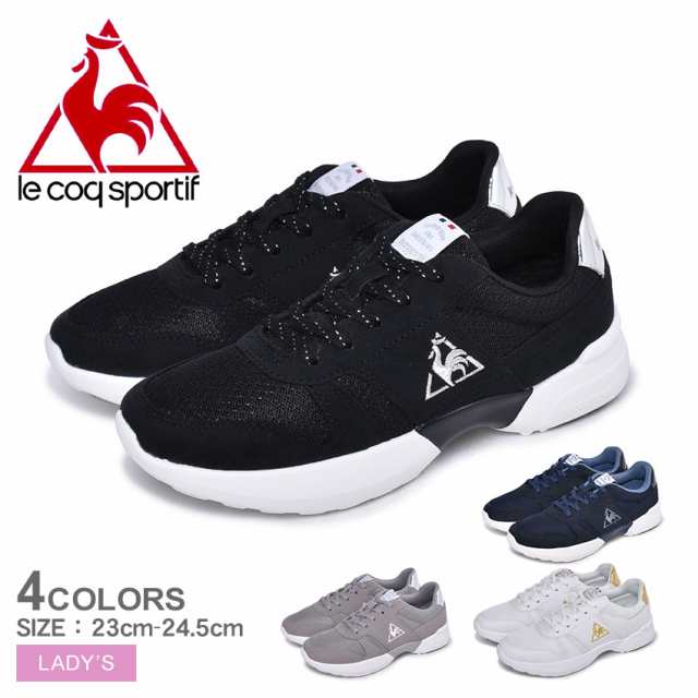 母の日 ルコック スポルティフ スニーカー レディース La セーヌ 靴 シューズ ローカット 黒 白 グレー ネイビー Le Coq Sportif Pf Run の通販はau Pay マーケット Z Craft