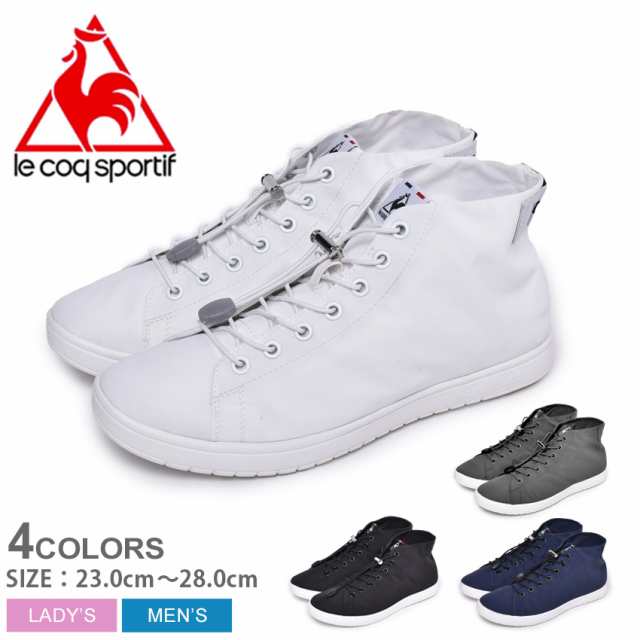 母の日 ルコック スポルティフ スニーカー レディース メンズ La アルマ ミッド T R ホワイト 白 ブラック 黒 Le Coq Sportif Ql1pjc32 の通販はau Pay マーケット Z Craft