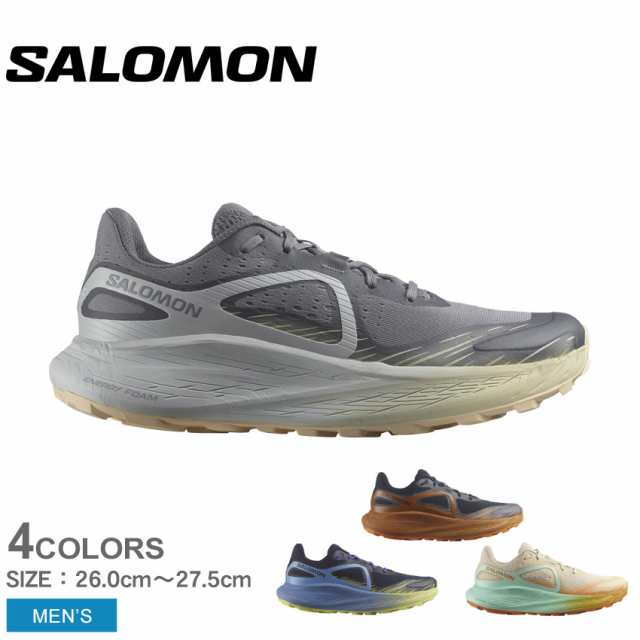 サロモン ランニングシューズ メンズ GLIDE MAX TR ブラック 黒 グレー SALOMON L47045300 L47120300 L47120400 L47120500 靴 シューズ