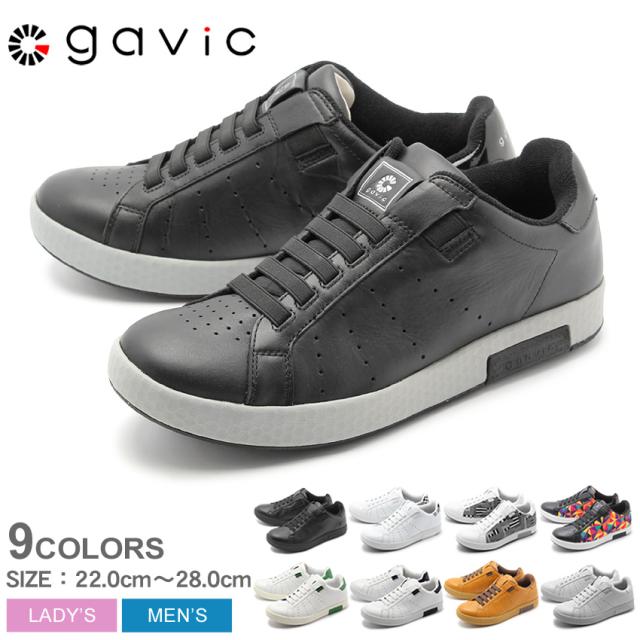 スニーカー スリッポン メンズ レディース ゼウス 本革 白 黒 シューズ 靴 ガビック GVC001 GAVIC LIFE STYLE ZEUSの通販は 6,391円