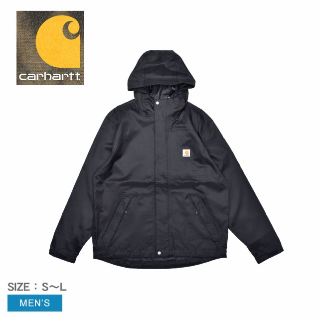 カーハート ジャケット メンズ ストームディフェンダールーズジャケット ブラック 黒 CARHARTT 103510 上着 羽織 長袖 防水 ミッドウェイ