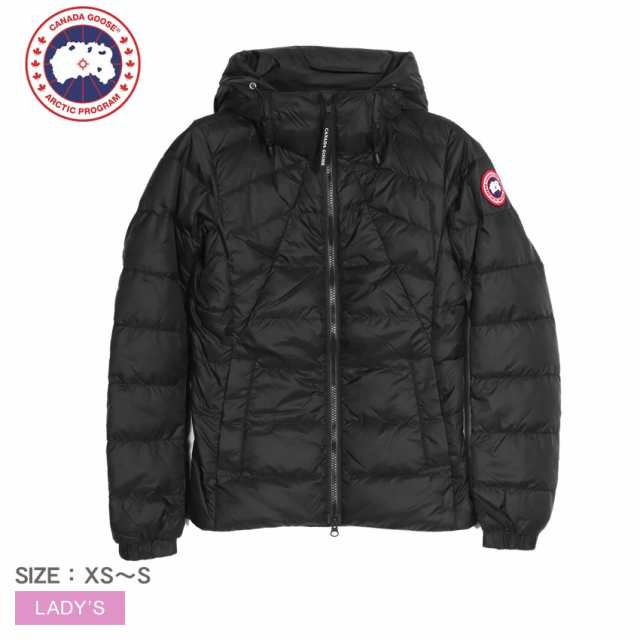 カナダグース ジャケット レディース アボット フーディー ブラック 黒 CANADA GOOSE 2220L アウター 防寒 保温性 アウトドア 都会的 スタイリッシュ ラグジュアリー 冬服の通販は
