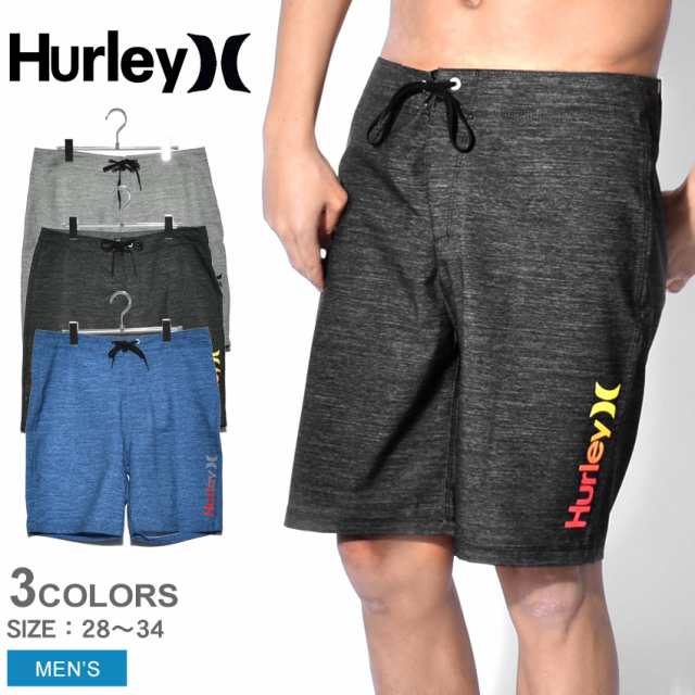 夏新作 メール便可 ハーレー 水着 メンズ ボードウェア ウェイファーラー Hurley Cj5118 スイムウェア 海 川 黒 グレーの通販はau Pay マーケット Z Craft