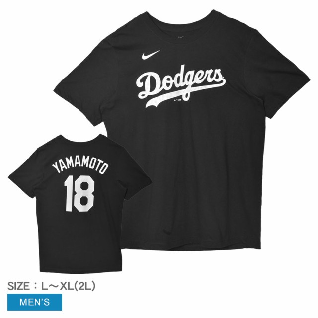 メジャーリーグベースボール 半袖Tシャツ メンズ LAD 山本由伸 グラフィック半袖Tシャツ ブルー 青 MAJOR LEAGUE BASEBALL N199-00A-YMO-