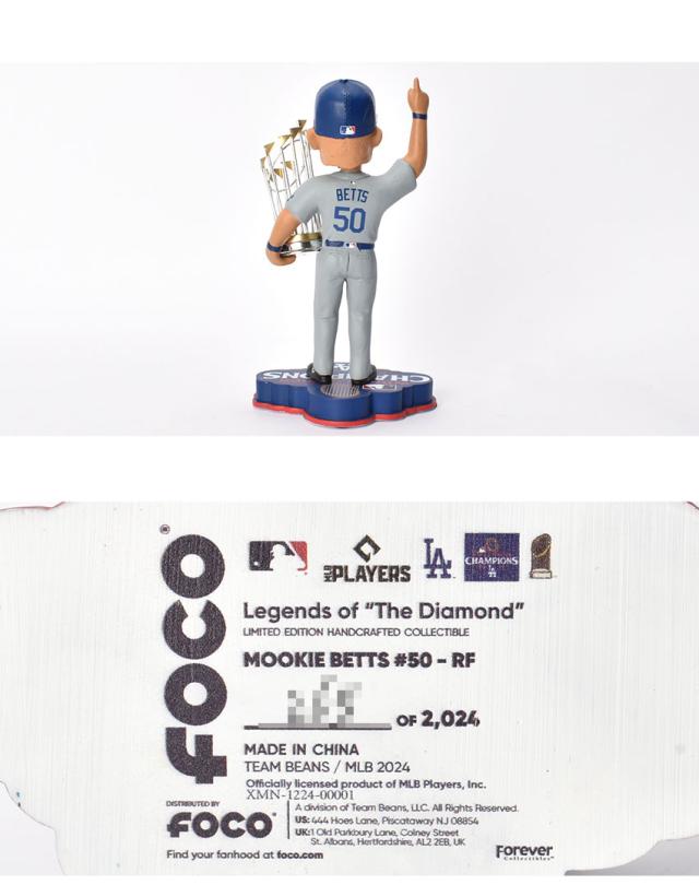 Dodgers ドジャース Mookie Betts ベッツ ボブルヘッド メジャーリーグ