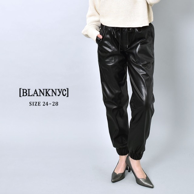 ブランクニューヨークシティー パンツ レディース ブラックウィンドウジョガー ブラック 黒 BLANK NYC 01TX2645 ボトムス ズボン 長ズボ