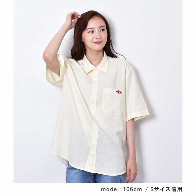 ディーゼル カジュアルシャツ メンズ S-UMBE-SSL SHIRT ブラック 黒