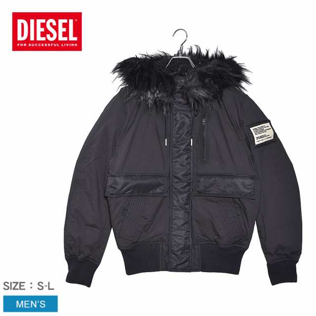 ディーゼル ジャケット メンズ アウター 長袖 防寒 上着 黒 Diesel W Burkisk 00swf2 0gavsの通販はau Pay マーケット Z Craft