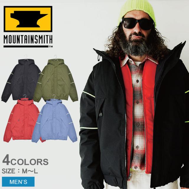マウンテンスミス ジャケット メンズ アウター 上着 防寒 黒 赤 Mountain Smith Track Jacket Ms0 000 の通販はau Pay マーケット Z Craft