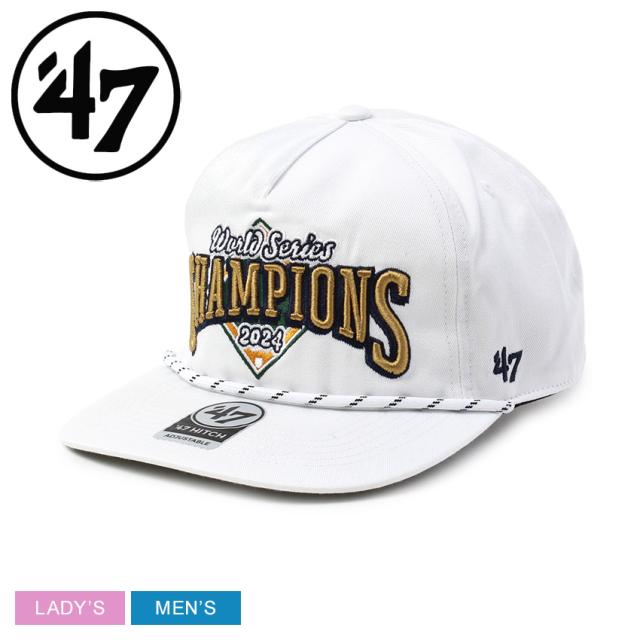 47 ブランド キャップ 帽子 レディース メンズ LOS ANGELES DODGERS 2024 WORLD SERIES CHAMPIONS ALLEY 47 HITCH ホワイト 白 47 BRAND CAPS BWS-WSALY312CNP キャップ ヒッチ ロサンゼルス・ドジャース ワールドシリーズ2024 優勝記念 春新作の通販は