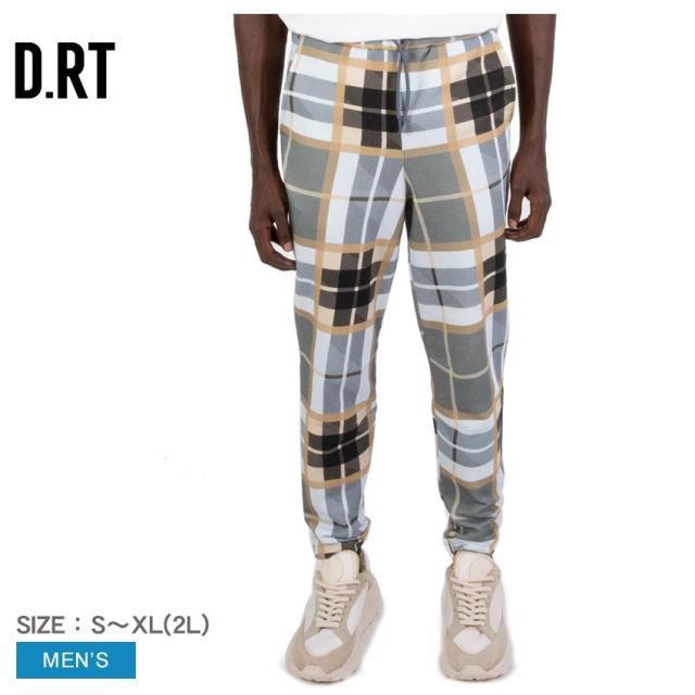 ディー.アールティー スウェットパンツ メンズ TARTAN FLEECE SWEATPANT ブルー 青 マルチ D.RT TFSBT0521 ロングパンツ ズボン 長ズボン ロング ウェア ウエア タータン チェック 柄 カジュアル ブランド おしゃれ 柄パンツ クラシカル 春新作の通販は