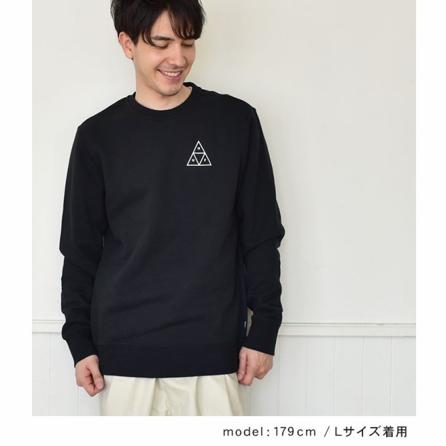 ハフ スウェット メンズ トリプルトライアングル クルー トップス トレーナー HUF TRIPLE TRIANGLE CREW PF00101｜au  PAY マーケット