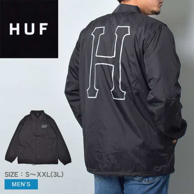 ハフ ジャケット メンズ SET H COACHES JACKET ブラック 黒 HUF JK00390 シェルジャケット コーチジャケット ウェア  トップス 長袖 ロンの通販はau PAY マーケット - Z-CRAFT | au PAY マーケット－通販サイト