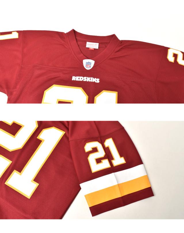 ミッチェル＆ネス ユニフォーム メンズ レガシージャージーワシントン2007ショーンテイラー レッド 赤 ホワイト 白 イエロー MITCHELL＆NESS LGJYAC18053-WRECARD07STA NFL ウエア トップス ブランド アメフト アメリカンフットボールの通販は