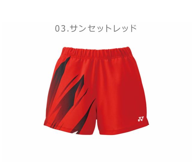 ヨネックス パンツ レディース ニットショートパンツ ブラック