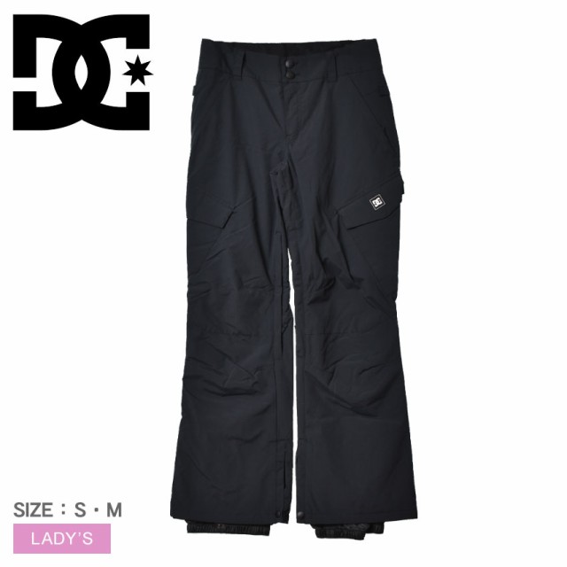 DCシューズ ロングパンツ レディース NONCHALANT PANT ブラック 黒 ブラウン DCSHOECOUSA ADJTP03019 ブランド スノボ スキー スキーウェ