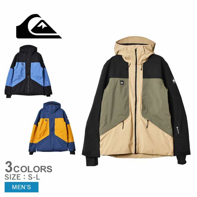 クイックシルバー スノージャケット メンズ FOREVER STRETCH GORE-TEX JK ブラック 黒 ブルー 青 カーキ ベージュ QUIKSILVER EQYTJ03368