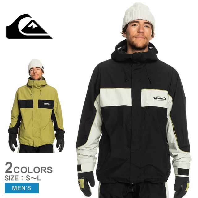 クイックシルバー スノージャケット メンズ HIGH ALTITUDE GORE-TEX JK ブラック 黒 カーキ グリーン QUIKSILVER EQYTJ03406 ゴアテック