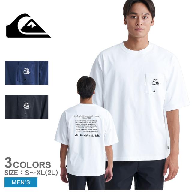 クイックシルバー 波乗りジャパン アダプトトラベル Tシャツ ホワイト 白QST195102T QUIKSILVER NAMINORI ADAPT TRAVEL TEE L クイックシルバー波乗りジャパンアダプトトラベルTシャツ