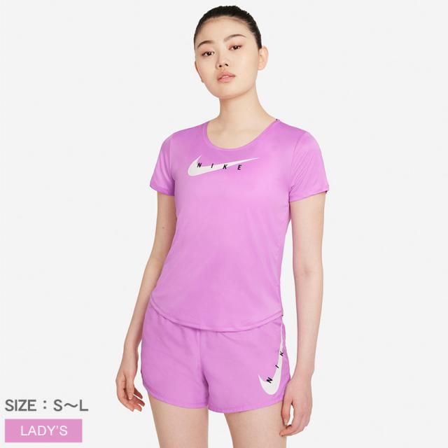 メール便可 ナイキ 半袖tシャツ レディース スウッシュ ラン S S トップ ピンク Nike Cz9279 ウエア トップス ブランド カジュアル フの通販はau Pay マーケット Z Craft