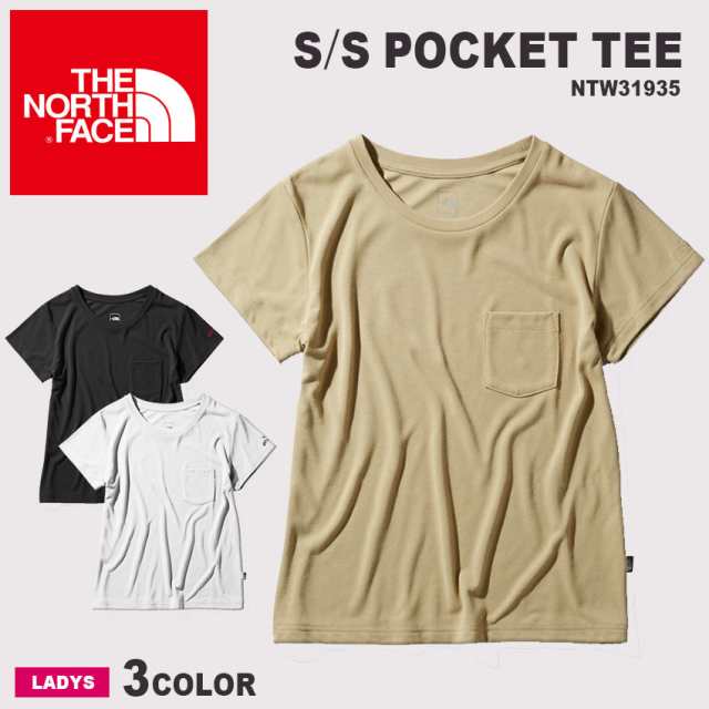 母の日 メール便可 ノースフェイス Tシャツ レディース 半袖 トップス ショートスリーブ ポケットティー The North Face Ntwの通販はau Pay マーケット Z Craft