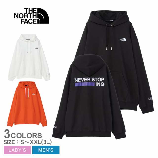 ザ・ノース・フェイス パーカー レディース メンズ ネバーストップアイエヌジーフーディ ブラック 黒 ホワイト 白 THE NORTH FACE NT1244