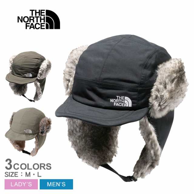 ザ・ノース・フェイス パイロットキャップ レディース メンズ フロンティアキャップ カーキ ブラック 黒 THE NORTH FACE NN42241 帽子 ぼ