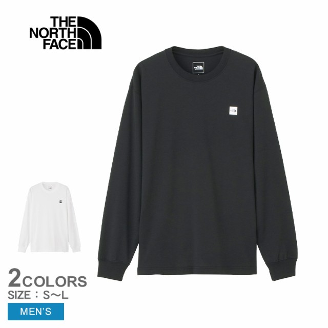 ザ・ノース・フェイス 長袖Tシャツ メンズ L／S Small Box Logo Tee ホワイト 白 ブラック 黒 THE NORTH FACE NT32441 トップス ロンT クルーネック 長袖 カットソー アウトドア レジャー キャンプ ブランド カジュアル シンプル ロゴの通販は