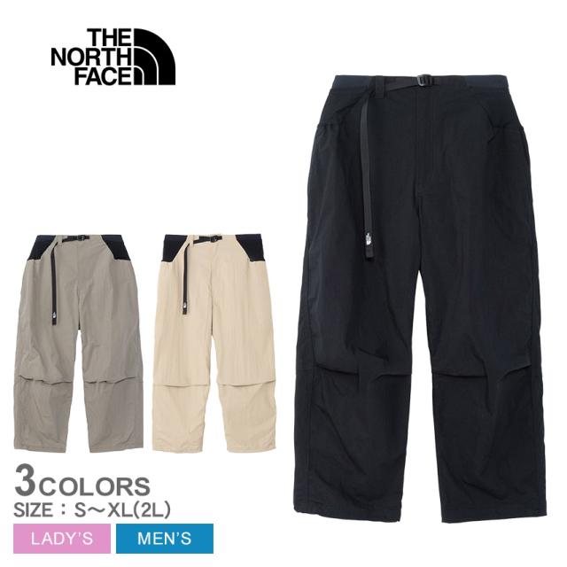 ザ・ノース・フェイス ロングパンツ レディース メンズ 8／10エンライドパンツ ブラック 黒 グレー THE NORTH FACE NB82463 ワイド テーパード パンツ ロングパンツ ウエア ウェア ボトムス ズボン 長ズボン 8分丈 ゆったり はっ水 撥水の通販は