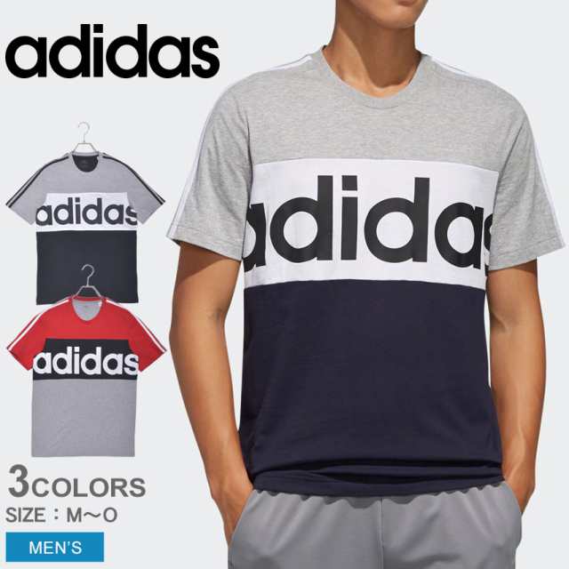 メール便可 アディダス 半袖 Tシャツ メンズ エッセンシャルカラーブロックtシャツ Adidas Gvd01 運動 ストライプ トップスの通販はau Pay マーケット Z Craft