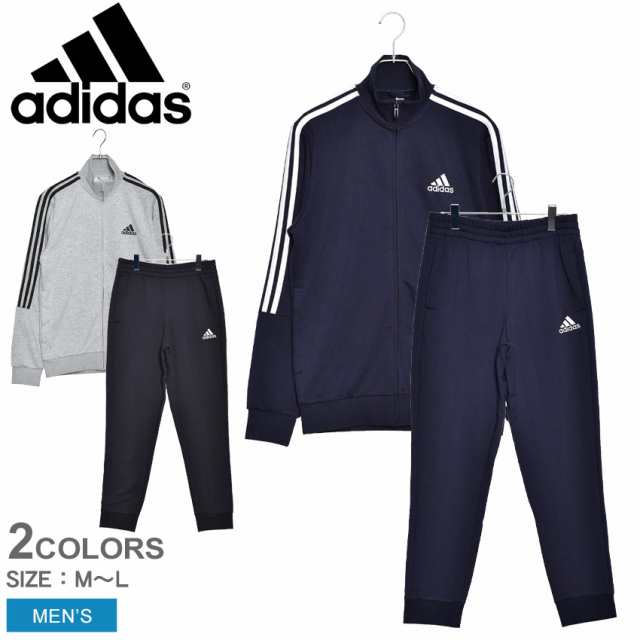 春新作 アディダス セットアップ メンズ エッセンシャルズ 3ストライプス トラック スーツ グレー ブラック 黒 ネイビー 紺 Adidas 292の通販はau Pay マーケット Z Craft