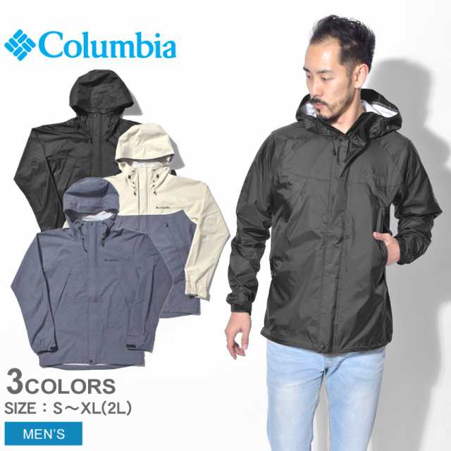 コロンビア ジャケット メンズ レインジャケット ワバシュジャケット アウター Wabash Jacket Pm5647 黒 Columbia の通販はau Pay マーケット Z Craft