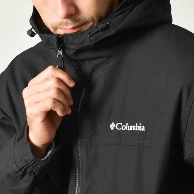 コロンビア アウター メンズ ロマビスタフーディー ブラック 黒 ベージュ カーキ COLUMBIA XM4292 ジャケット ブルゾン フリース裏地  ア｜au PAY マーケット