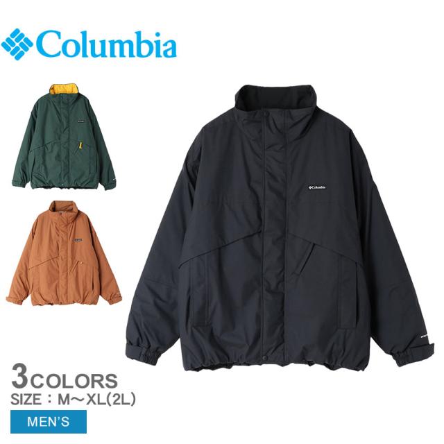 コロンビア パファージャケット メンズ ボウルトゥドームジャケット ブラック 黒 ブラウン 茶 COLUMBIA PM0302 アウター ウェア ジャケット 長袖 ロゴ ワンポイント シンプル カジュアル はっ水 撥水 防水 透湿 雨 レイン 保温 中綿 上着の通販は