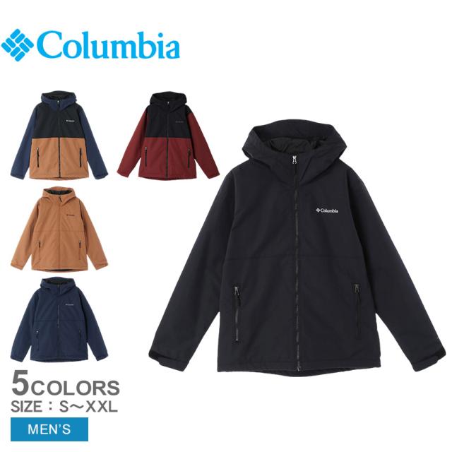 コロンビア ジャケット メンズ レイクパウエルIIジャケット ブラック 黒 ブラウン 茶 ネイビー 紺 COLUMBIA XE8964 ウェア ウエア ダウン 保温 撥水 はっ水 ファスナー フード アウトドア レジャー シンプル カジュアル 長袖 上着 羽織の通販は 9,240円