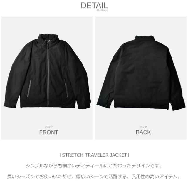 送料無料 ダナ キャラン ニューヨーク アウター メンズ STRETCH TRAVELER JACKET DKNY DX1MP511 黒 グレー ネイビー