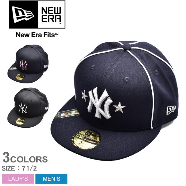 ニューエラ 帽子 レディース メンズ 59フィフティー ニューエラ キャップ ブラック 黒 ネイビー New Era ベースボールキャップ キャッの通販はau Pay マーケット Z Craft